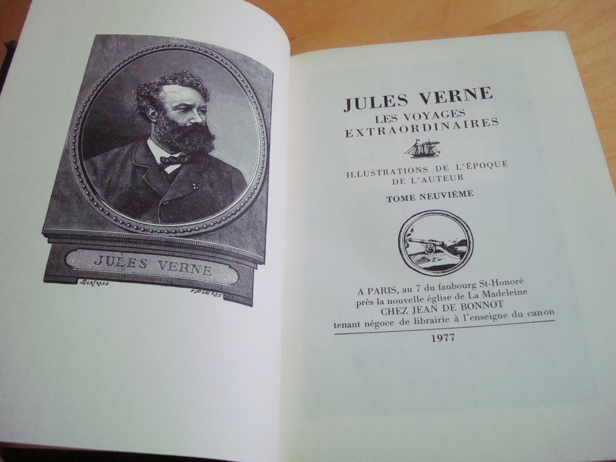 Jules Verne Le tour du monde en 80 jours Maître Zacharius Un hivernage dans les glaces Jean de Bonnot 1977 – Image 4