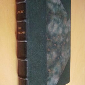Henrik Ibsen Les Revenants Maison de Poupée Drames traduits par M. Prozor Préface d'E. Rod 1930
