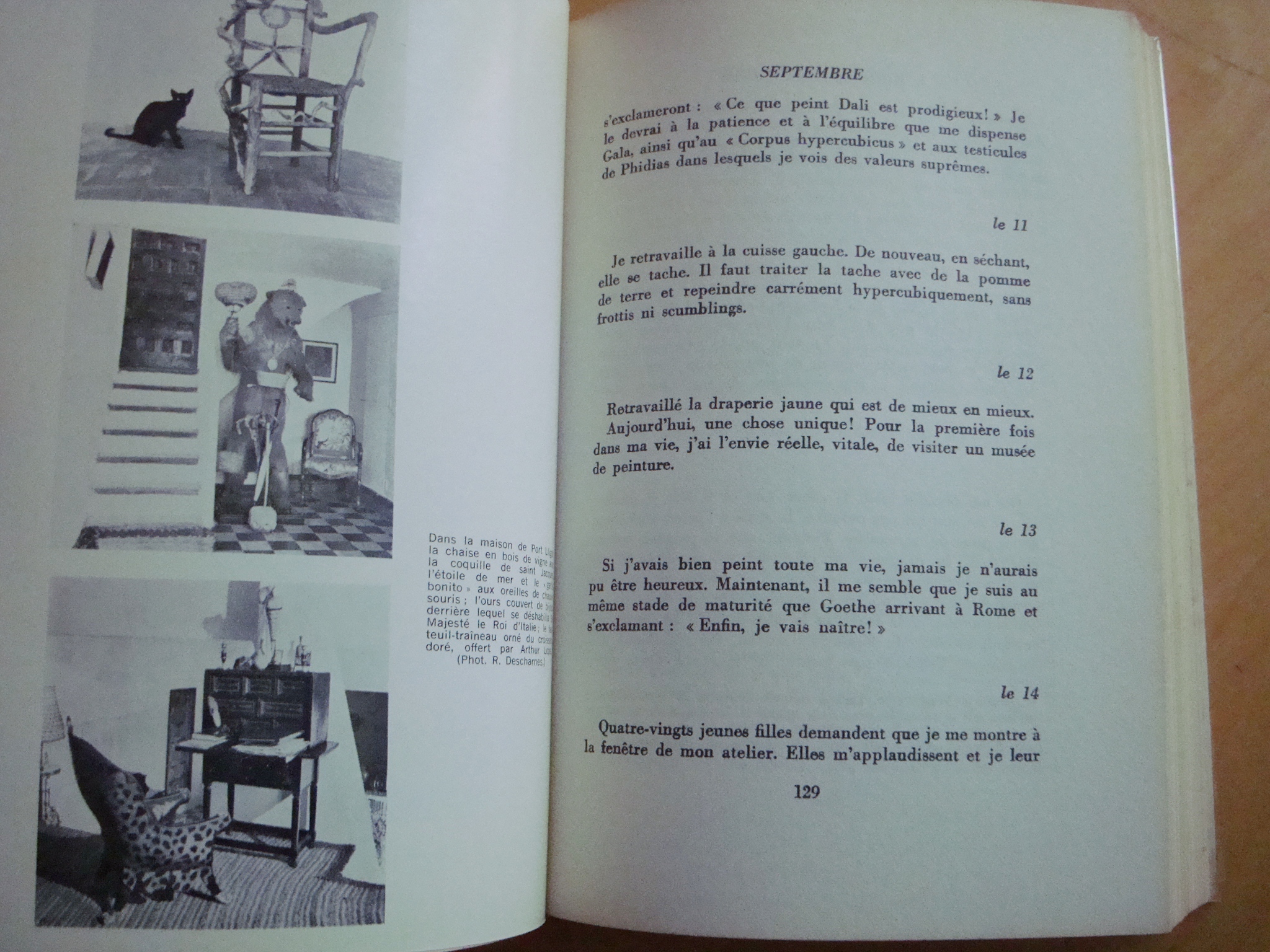 Salvador Dali Journal d'un génie éditions La Table Ronde 1964 signature de Dali – Image 6