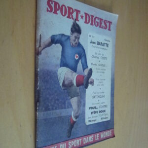 Sport Digest n°11 Octobre 1949 Jean Baratte Charles Coste Battaglini...