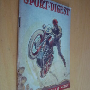 Sport Digest n°31 juin 1951 Motocross Ferdi Kubler Varnajo Bernard Gauthier...