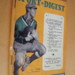 Sport Digest n°7 Juin 1949 Delannoit / Gaston Reiff / Zoe-Ann Olsen / Al Brown..