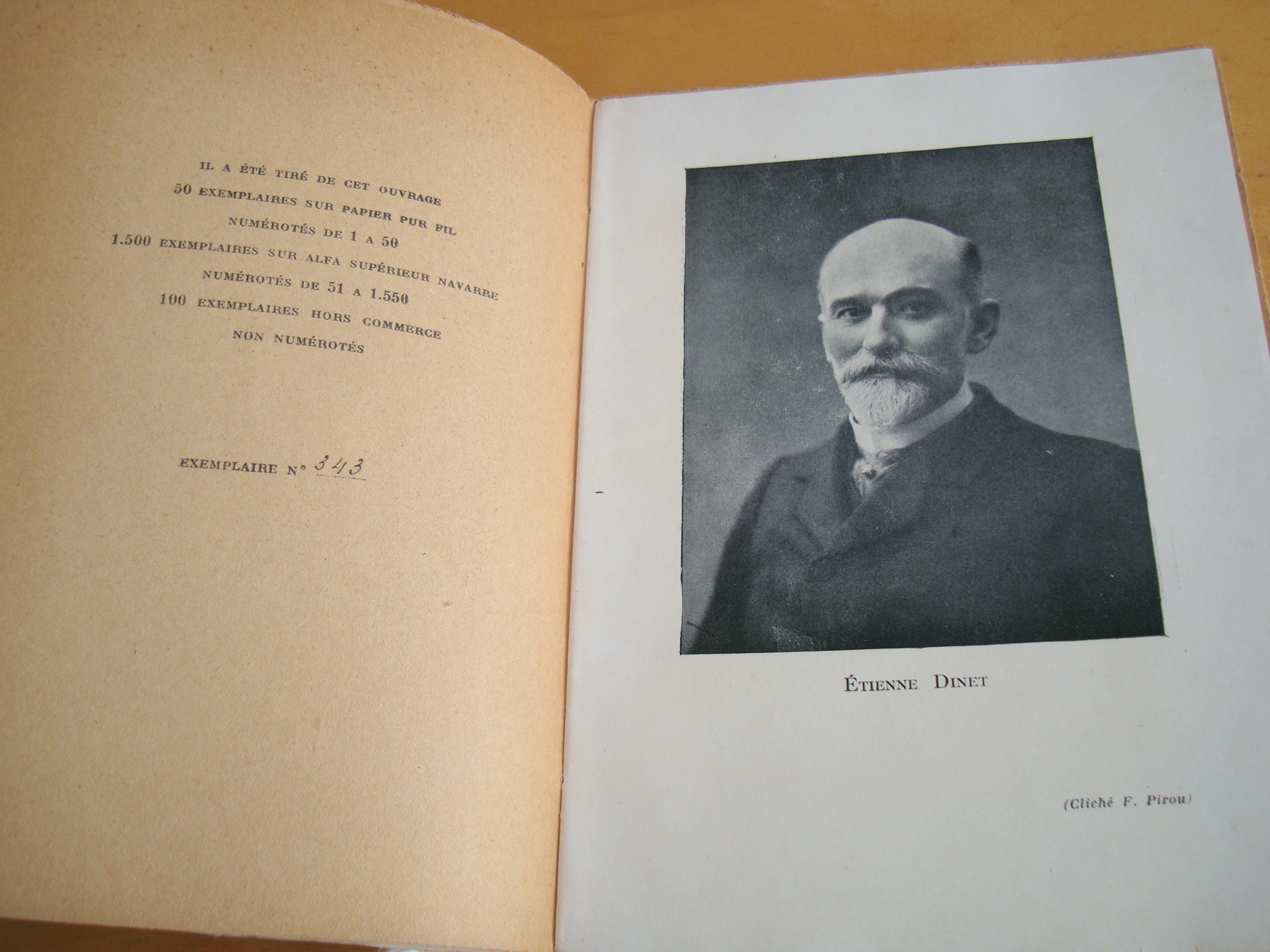 F. Arnaudiés Étienne Dinet et El Hadj Sliman Ben Ibrahim Préface de J. Rouanet 1933 Dédicacé – Image 4