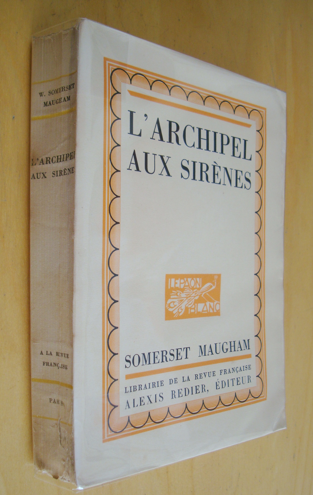 W. Somerset Maugham L'Archipel aux sirènes texte français de Madame Blanchet Huit eaux-fortes de Roger Grillon Tirage numéroté
