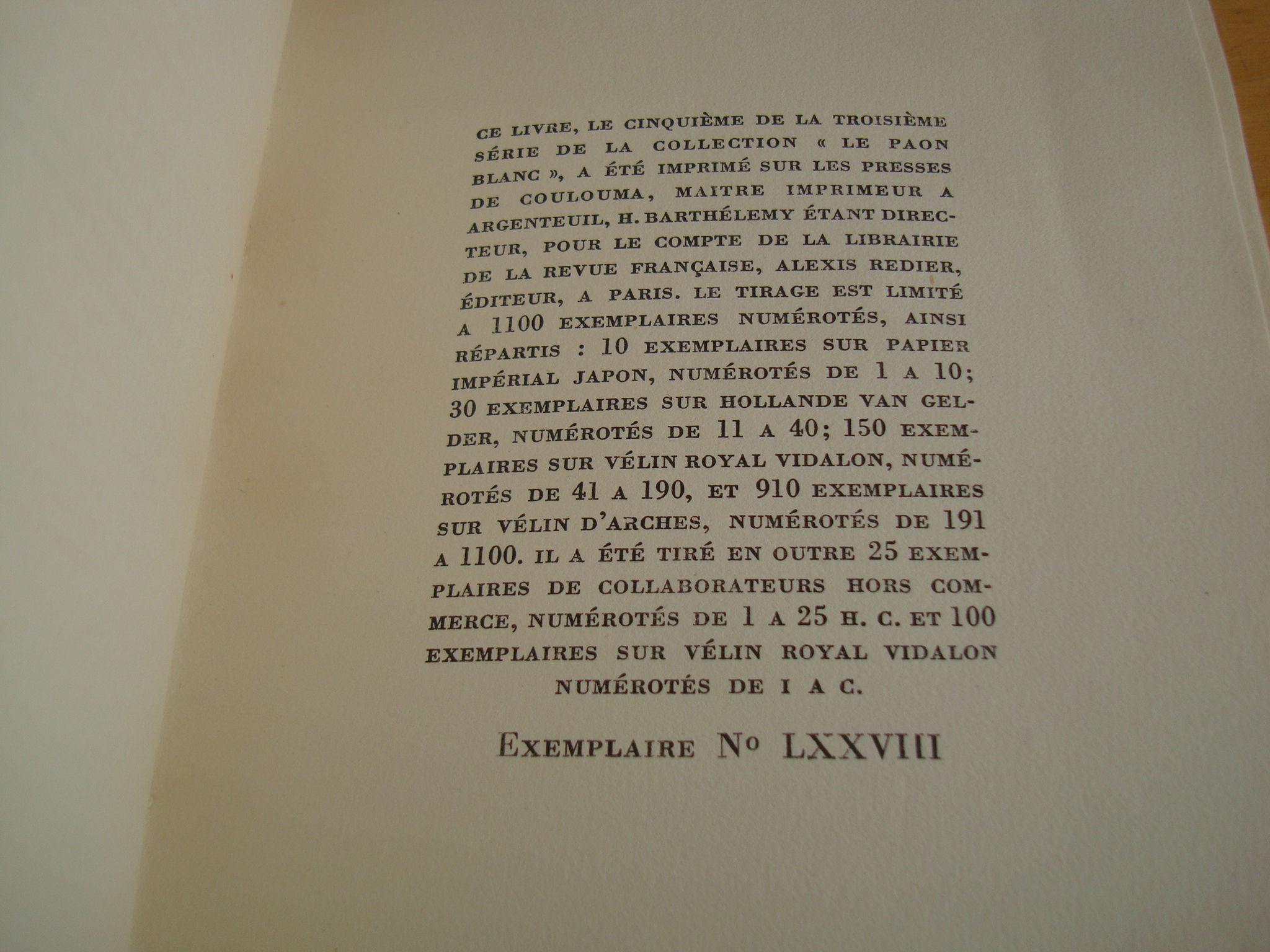 W. Somerset Maugham L'Archipel aux sirènes texte français de Madame Blanchet Huit eaux-fortes de Roger Grillon Tirage numéroté – Image 2