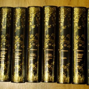 Stendhal Oeuvres romanesques 10 tomes (complet) Jean de Bonnot