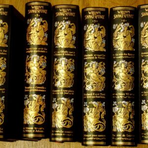 Shakespeare Oeuvres complètes complet en 8 volumes Jean de Bonnot