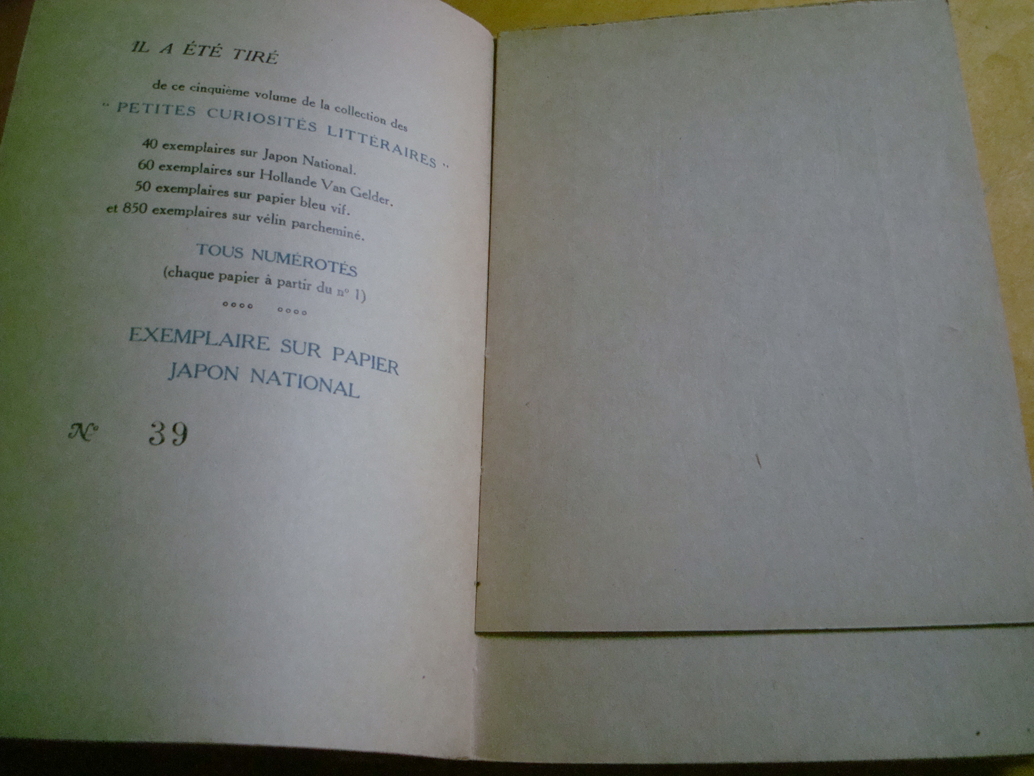 Leconte de Lisle Les Erinnyes Tragédie antique Bois A. Bouchet 1920 tirage numéroté sur Japon – Image 3