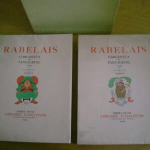 Rabelais Gargantua et Pantagruel Illustrations Dubout Librairie d'Amateurs 1954