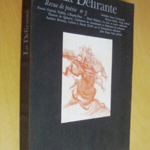 La Délirante Revue de poésie n°3 1968 Matsuo Bashô Thomas de Quincey John Yeats...