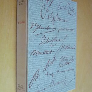 Jules Vallès L'Enfant Imprimerie nationale André Sauret éditeur 1953 Préface de Jean Paulhan Taille-douce de Galanis Tirage numéroté