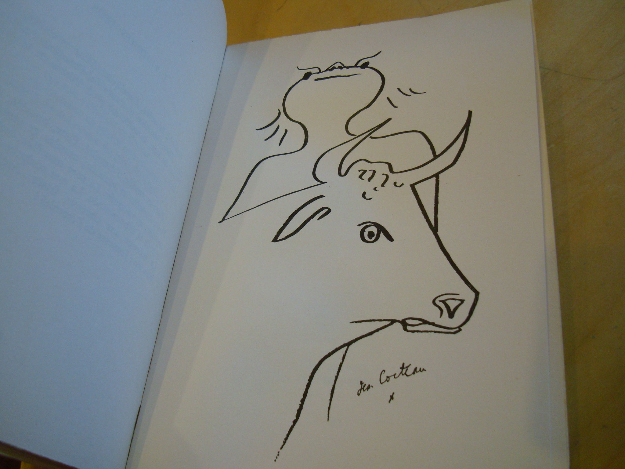 Jean Cocteau Opéra Oeuvres poétiques 1925-1927 édition nouvelle ornée de 8 dessins de l'auteur 1959 – Image 2