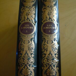 Pierre de Ronsard Les Amours Jean de Bonnot 1980 2 tomes